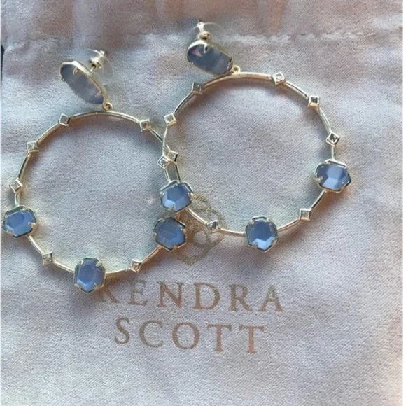 Statement Earrings Kendra Scott Sheila Earrings Daphne Gold Coral